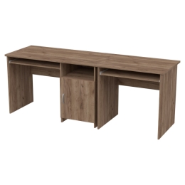Офисный стол СК-21+СК-27 цвет Дуб крафт