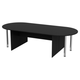 Стол для переговоров составной 280/120/76 Черный