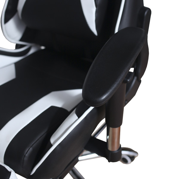Игровое кресло MFG-6001 black white