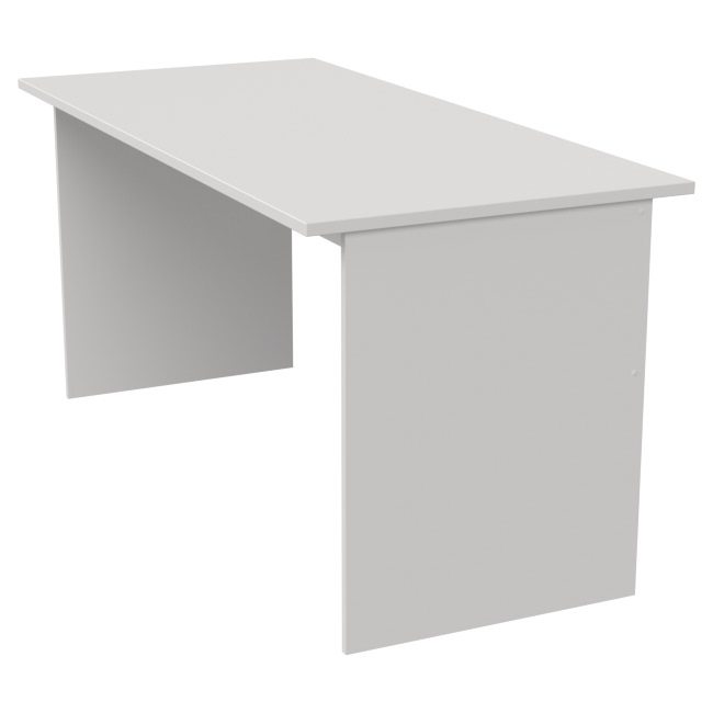 Офисный стол СТ-10 цвет Белый 160/73/76 см