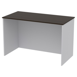 Офисный стол СТЦ-3 цвет Серый+Венге 120/60/75,4 см