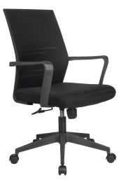Кресло офисное RIVA B818 Чёрный