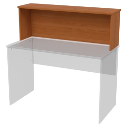 Надставка на стол Н-23 цвет Вишня Оксфорд 120/32/42 см