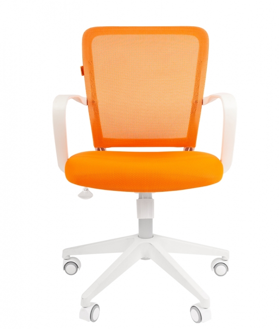 Кресло для оператора CHAIRMAN 698 White Orange