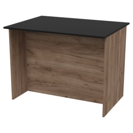 Переговорный стол СТСЦ-2 цвет Дуб крафт+Черный 100/73/75,4 см