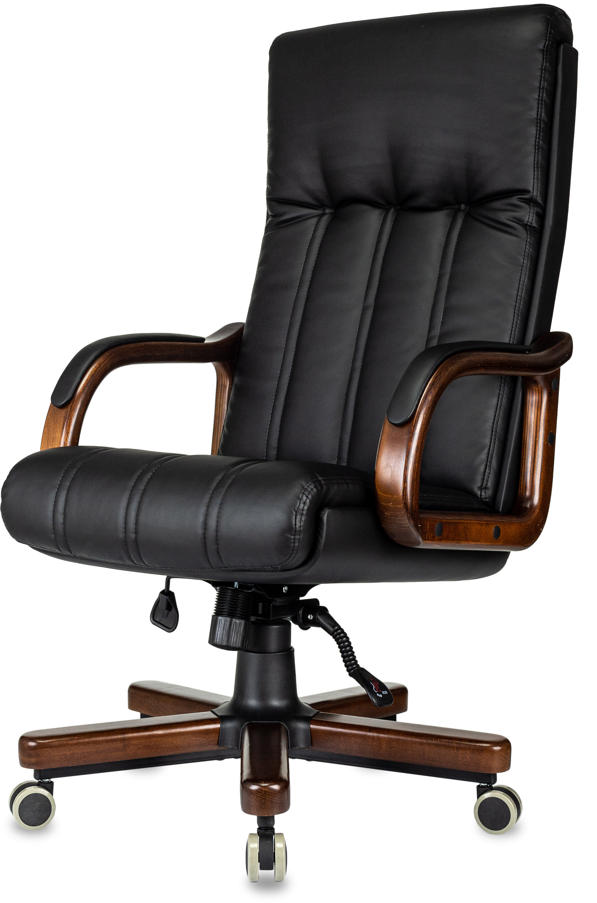 Кресло руководителя Бюрократ T-9932WALNUT/ECO-B