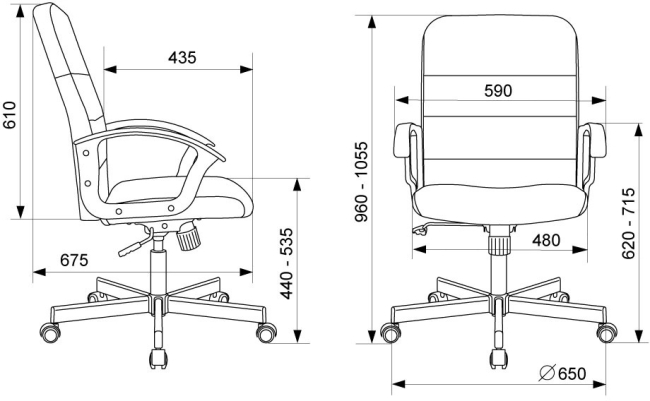 Офисное кресло Бюрократ TRIEST FABRIC-VELV36 розовый