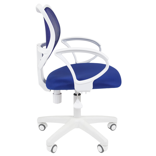 Офисное кресло эконом CHAIRMAN 450LT White Синий