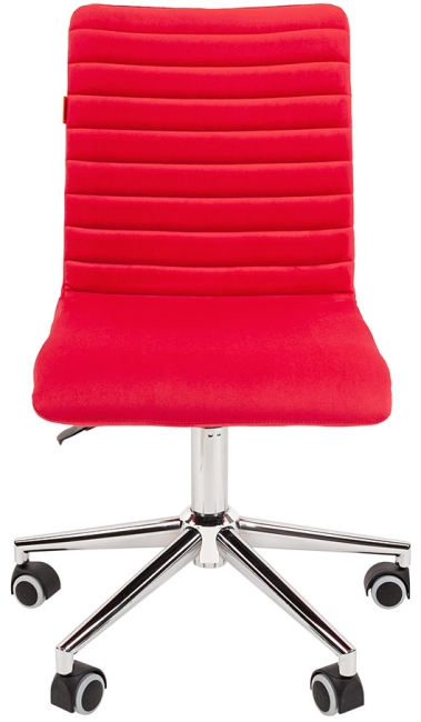 Офисное кресло CHAIRMAN 020 красный велюр
