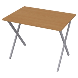 Стол на металлокаркасе СМХ-49 Цвет Бук Бавария 100/73/76,7