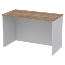 Узкий стол СТЦ-47 цвет Серый+Дуб Крафт 120/60/76 см