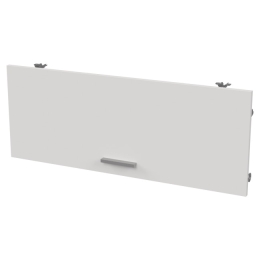 Дверь для полки ДВ-57+С-28М цвет Белый 88/3/38