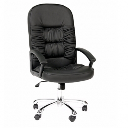 Офисное кресло для руководителя CHAIRMAN 418 кожа