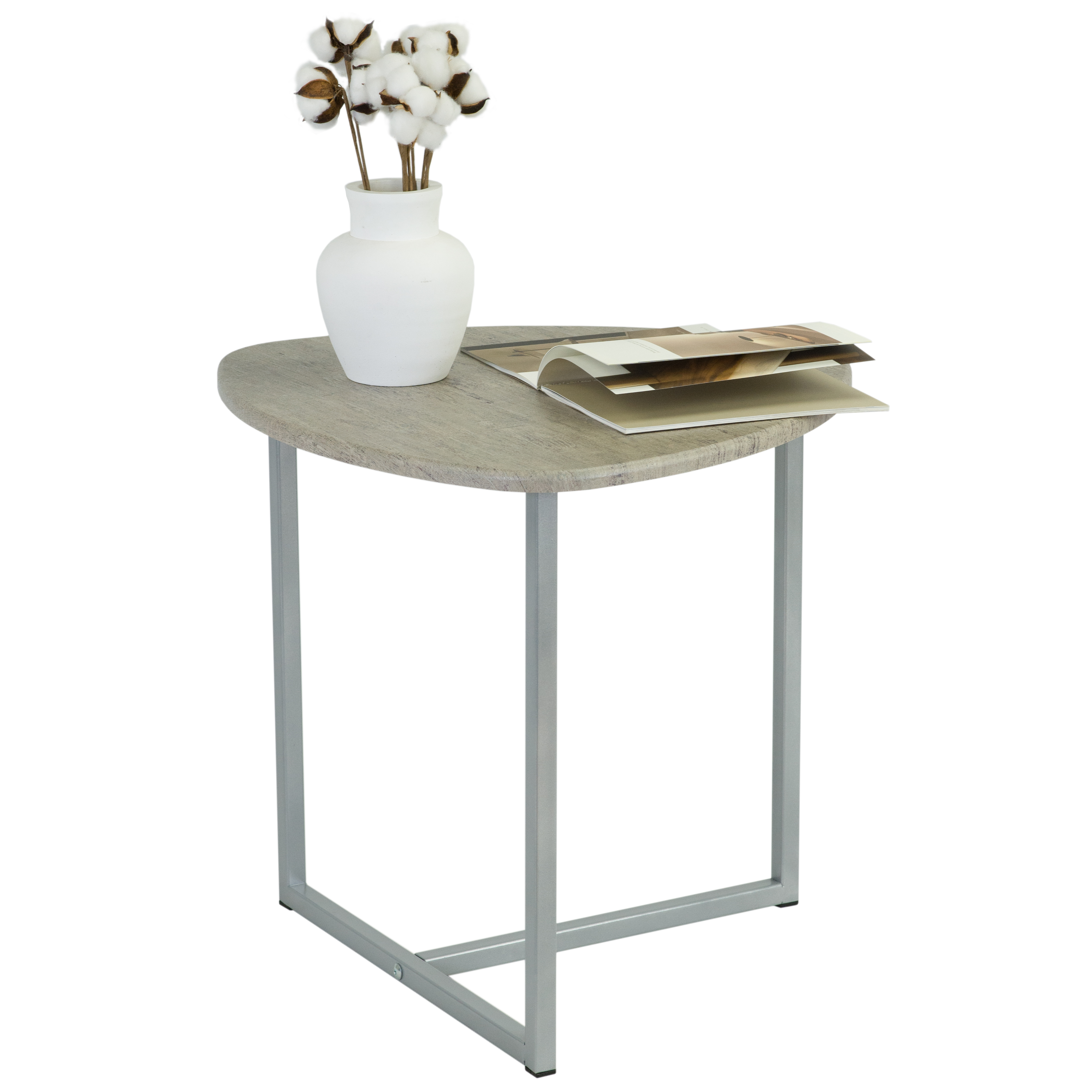 Стол журнальный BeautyStyle 11  серый шпат/металл