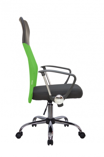 Кресло офисное RIVA 8074 Чёрный/Зелёный