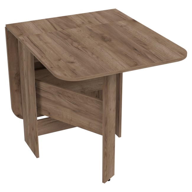 Стол-книжка СТО-140 цвет Дуб Крафт Табачный 250/1400/670/750