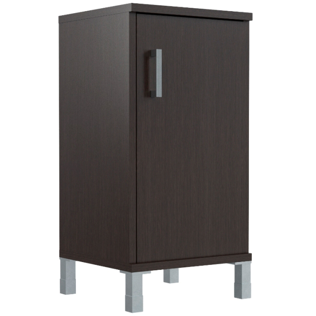 Шкаф-колонка низкая с глухой дверью B 411.2 R Венге Магия 47,5/45/92