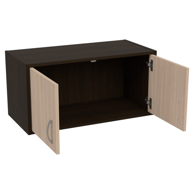 Антресоль АН-01 цвет Венге+Дуб Молочный 77/37/38 см