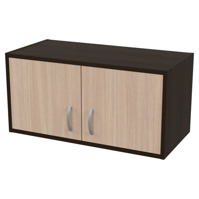 Антресоль АН-01 цвет Венге+Дуб Молочный 77/37/38 см