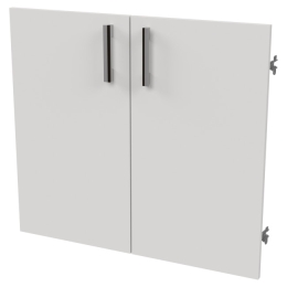 Двери низкие ДВ-39+С-17МВ Белый 73/1,6/65,8