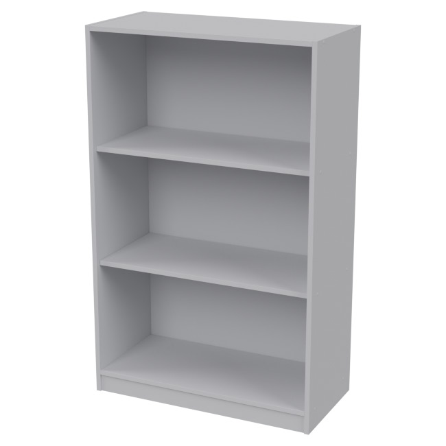 Офисный стеллаж СБ-60 цвет Серый 77/37/123 см