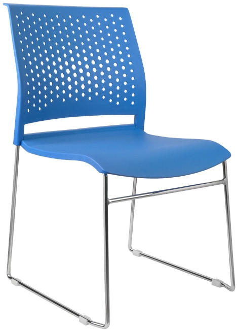 Конференц-стул RIVA D918 Синее