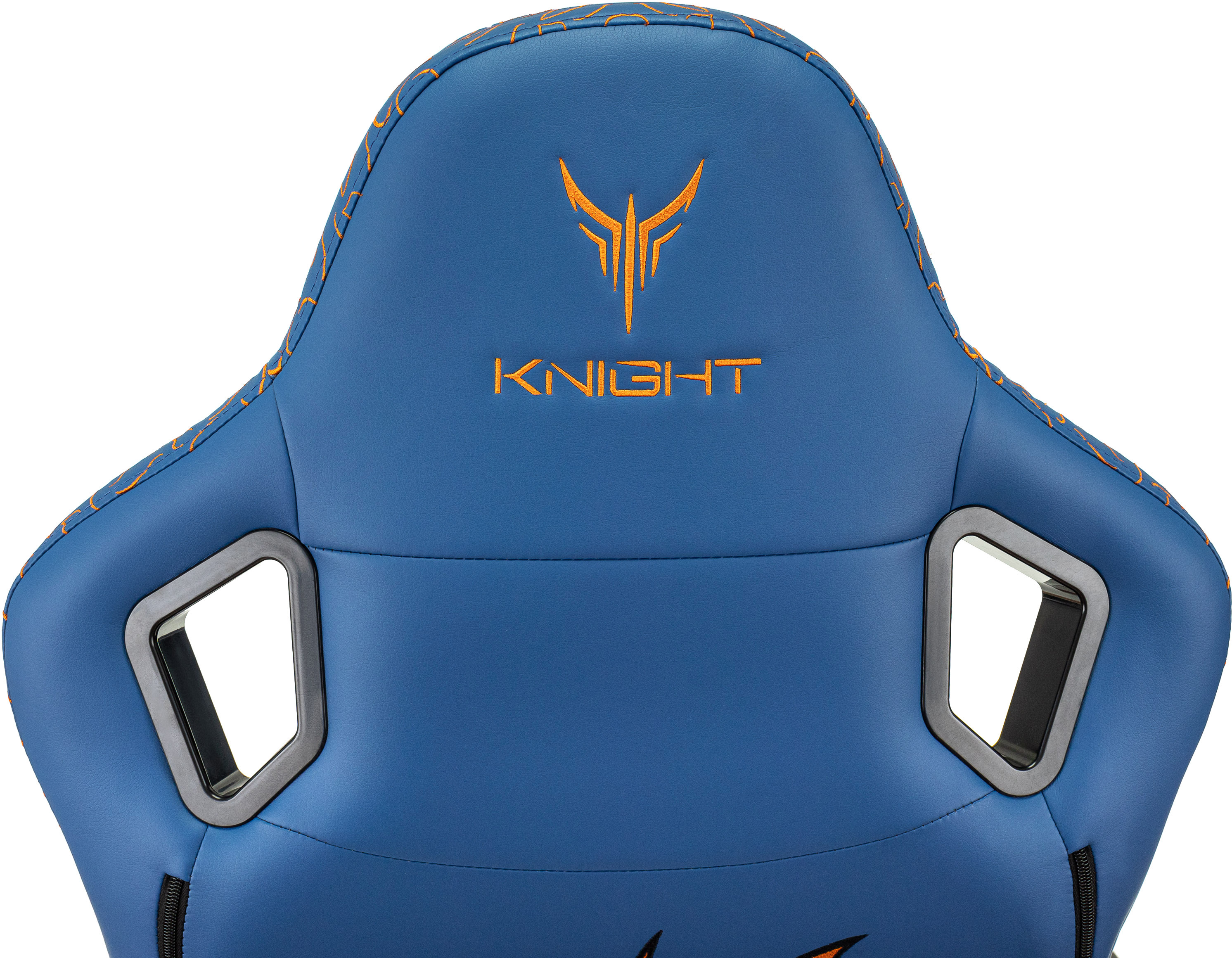 Кресло игровое Knight Craft Dragon синий