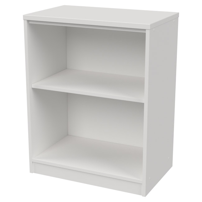 Офисный стеллаж СБ-40 белого цвета 60/37/76 см