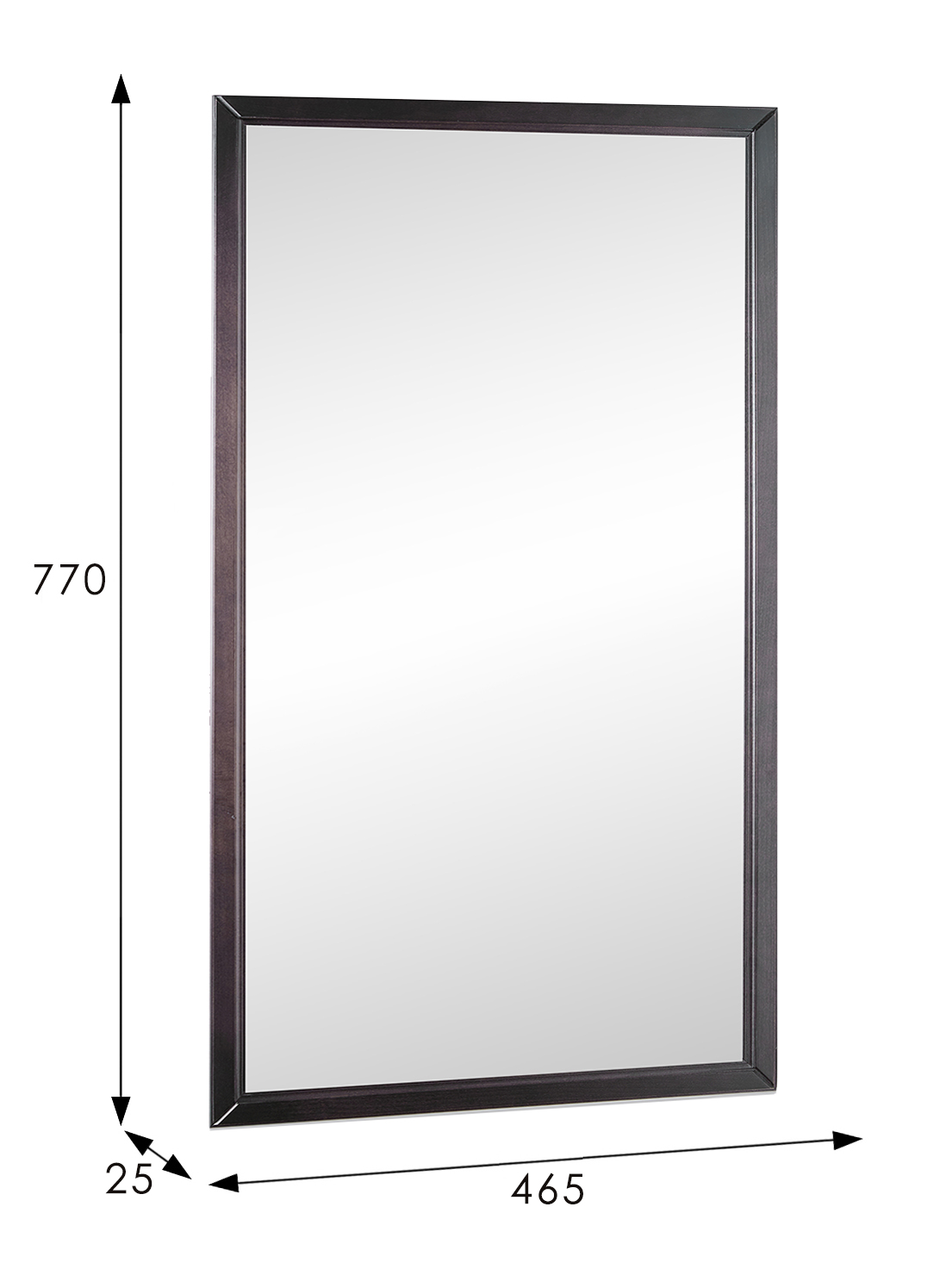 Зеркало настенное Артемида венге