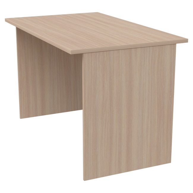 Офисный стол СТ-9 цвет Дуб Молочный 120/73/76 см