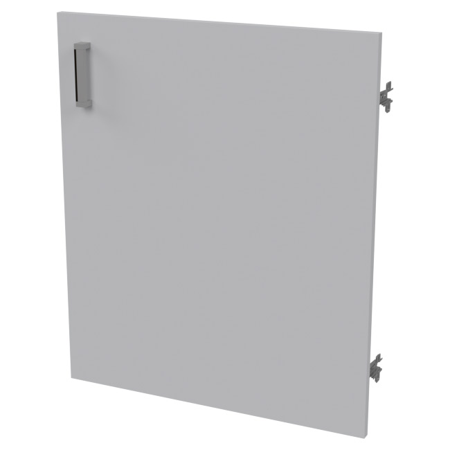 Дверь низкая ДВ-40+С-19 Серый 56/1,6/65,8