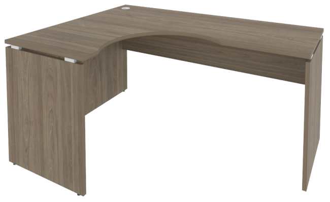 Стол криволинейный левый Style Л.СА-4 (L) Вяз 1580*1200*750