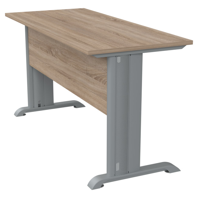 Стол на металлокаркасе СМ-42 цвет Дуб Сонома