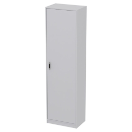 Офисный шкаф для одежды ШО-5+С-28МВ цвет Серый 56/37/200 см