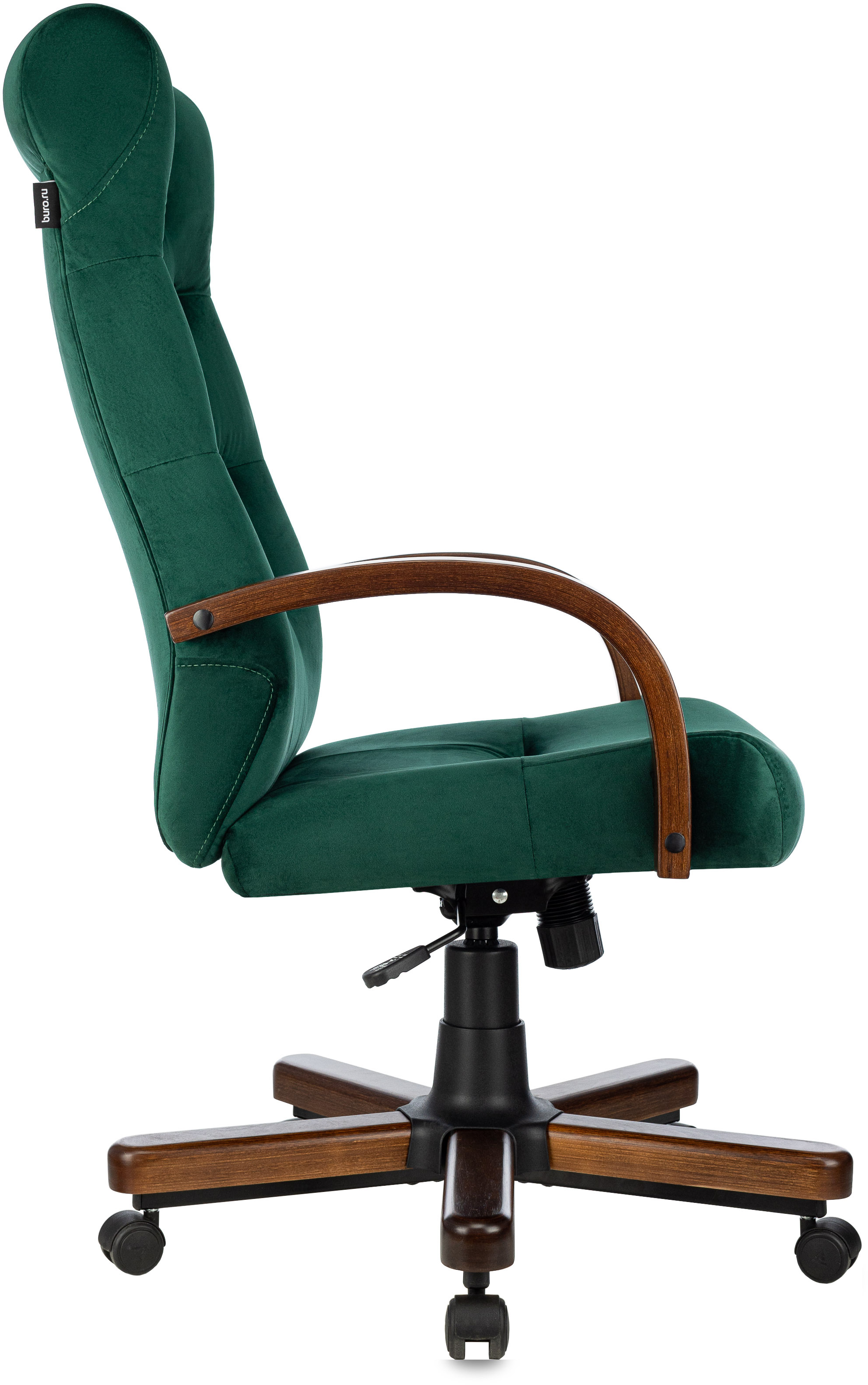 Кресло руководителя Бюрократ T-9928WALNUT/FABR/GN