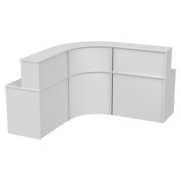 Стойка ресепшена комплект К/ПСУ-71 цвет Белый