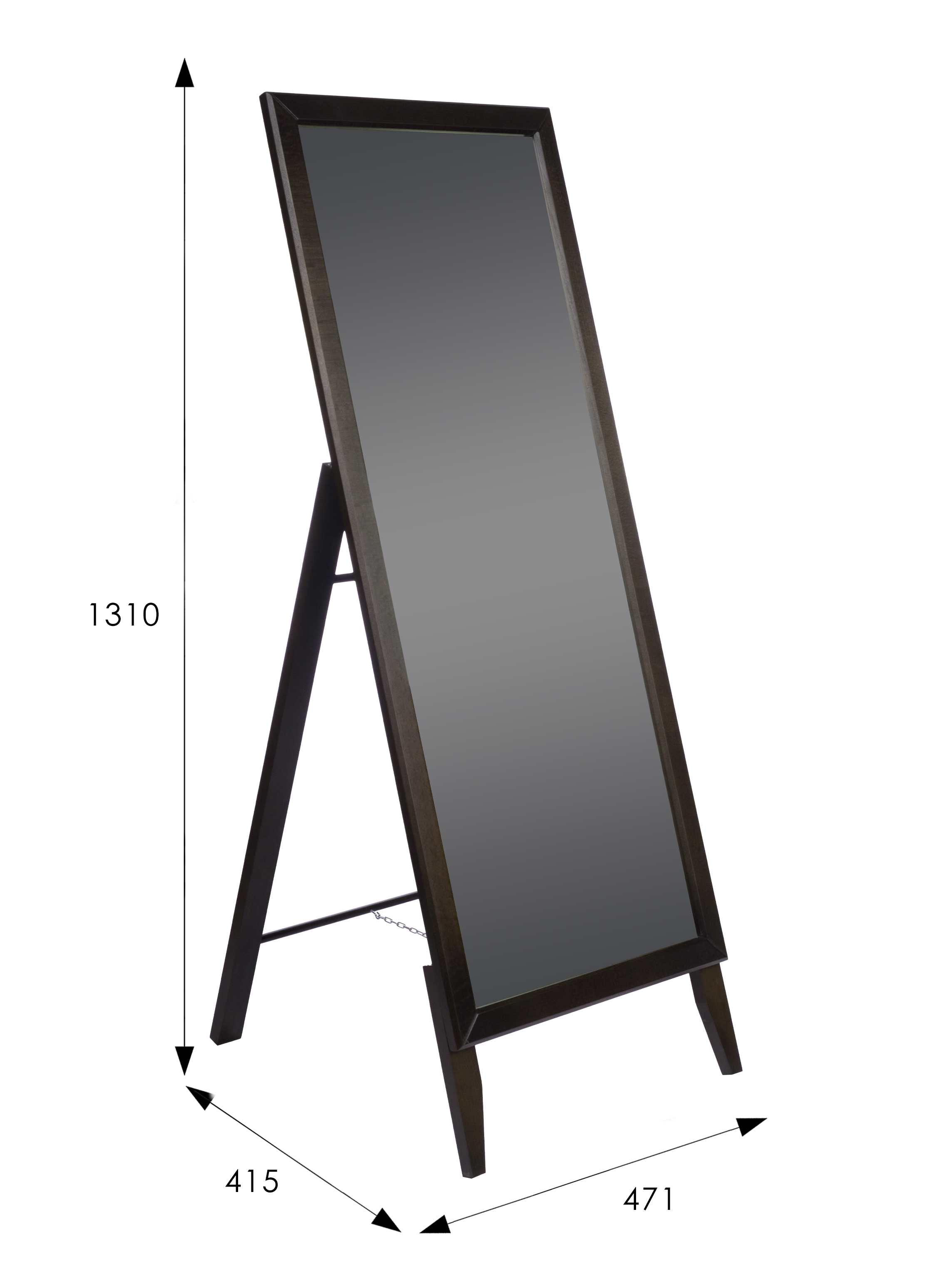 Зеркало напольное BeautyStyle 29 венге