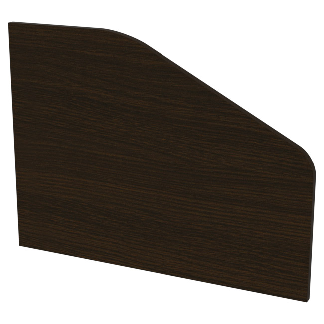 Перегородка для столов Э-59 цвет Венге 60/25-45 см