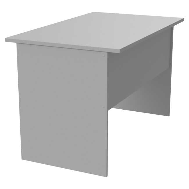 Офисный стол СТ-9 цвет Серый 120/73/76 см