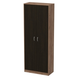 Офисный шкаф для одежды ШО-52 цвет Дуб Крафт+Венге 77/37/200 см