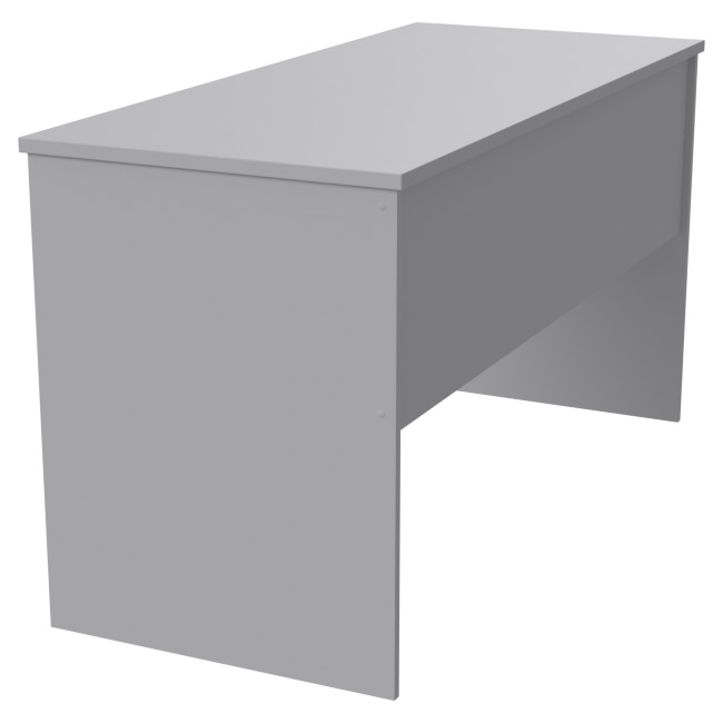 Офисный стол СТ-42 цвет Серый 140/60/76 см