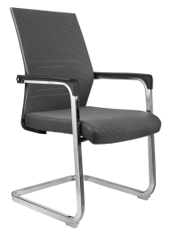 Конференц-кресло RIVA D818 Серое
