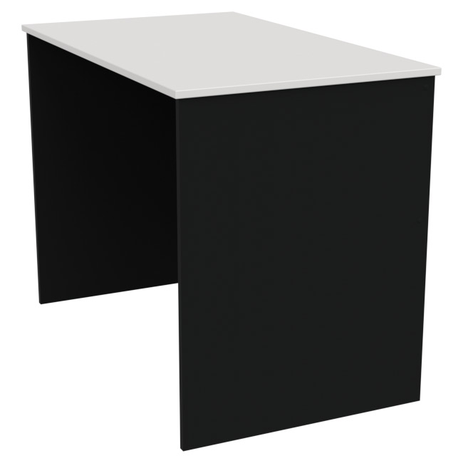 Стол приставной СТЦ-1 Черный+Белый 100/60/75,4 см