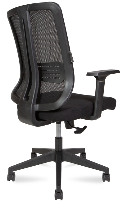 Офисное кресло Tema LB черная ткань