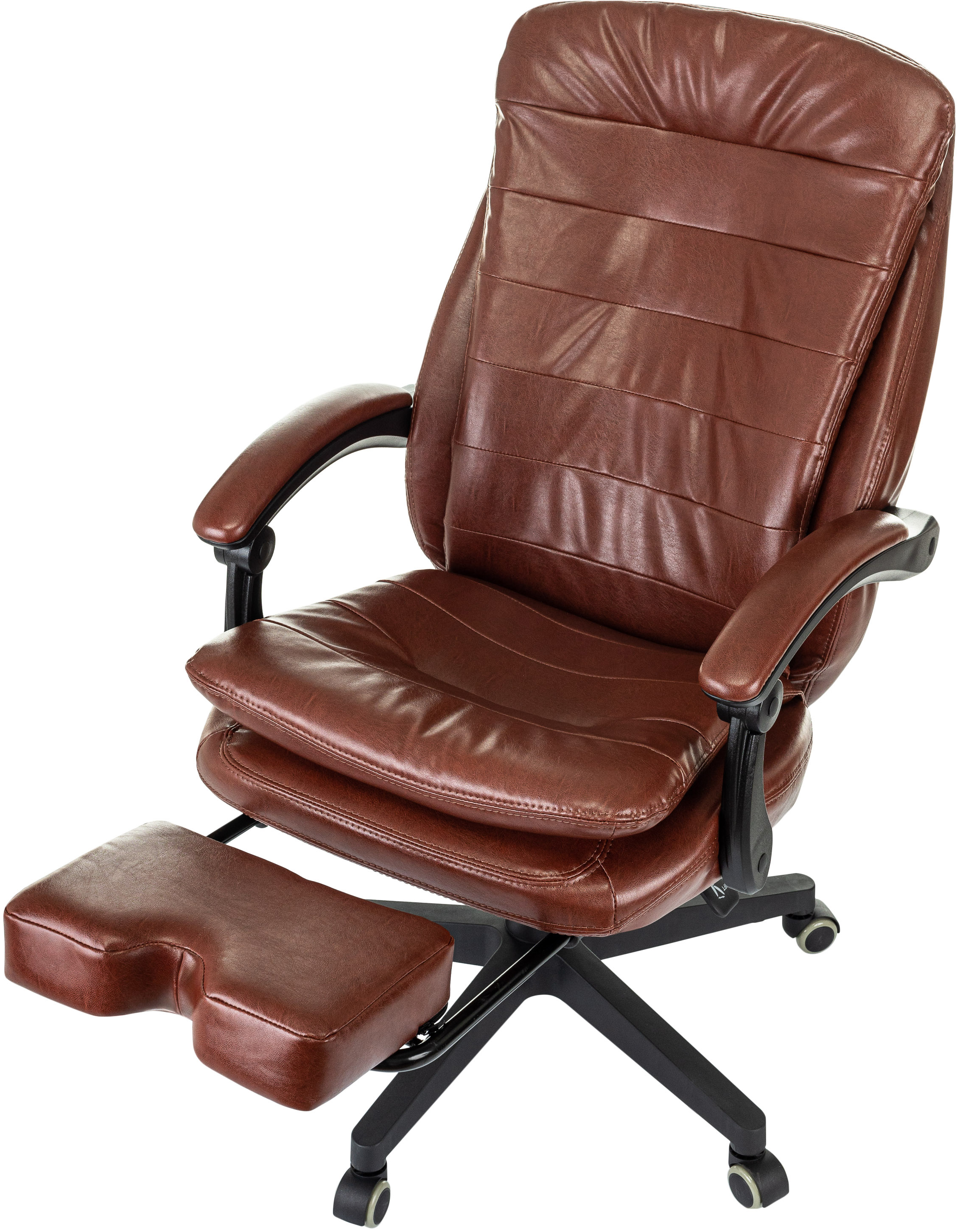 Кресло руководителя Бюрократ T-9950MSG-F/BROWN-PU