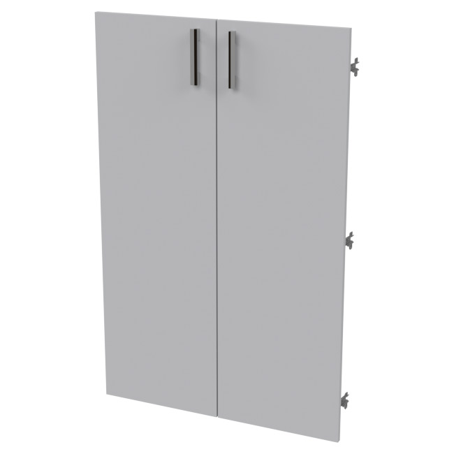 Двери средние ДВ-60+С-17МВ Серый 73/1,6/113