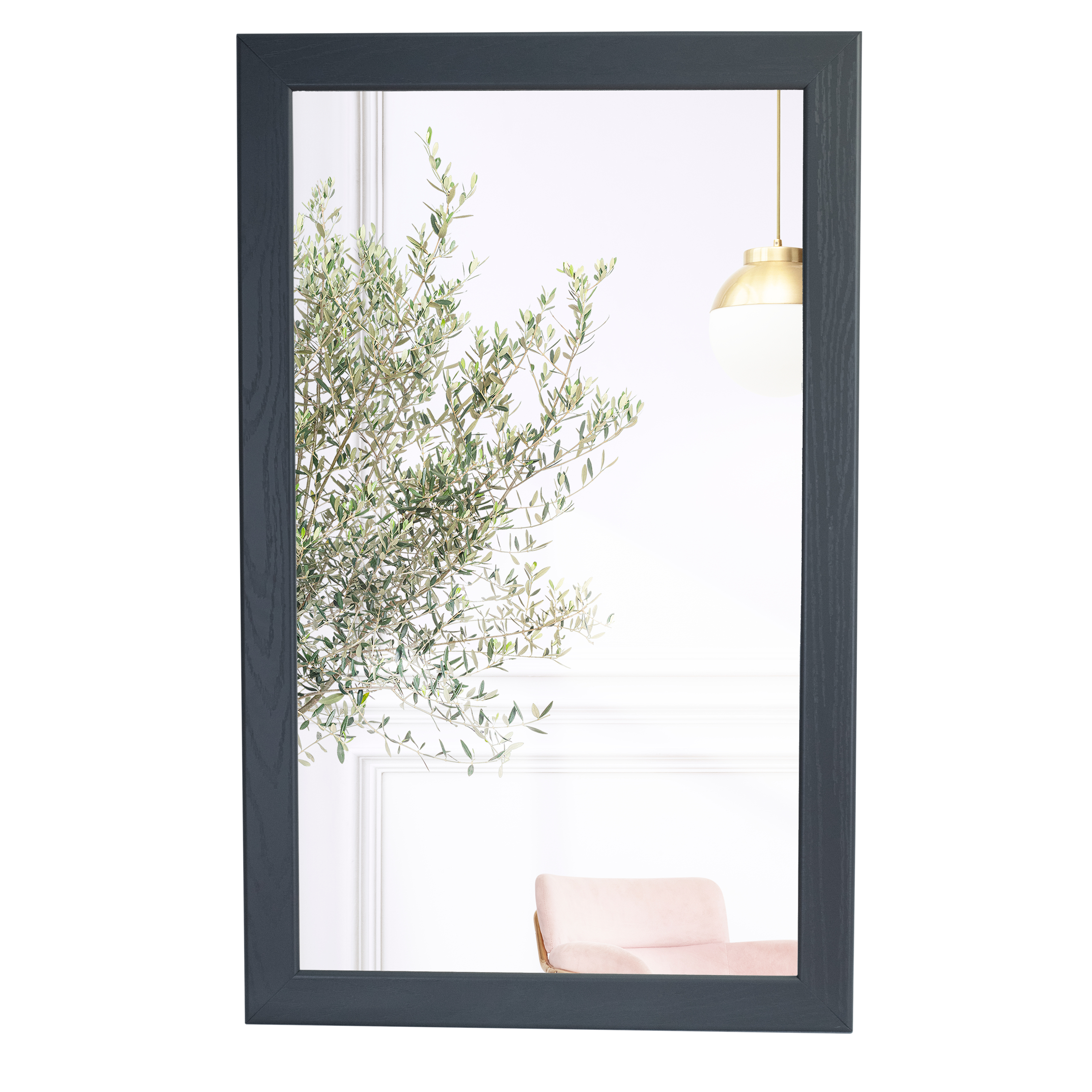 Зеркало навесное Берже 24-105 серый графит