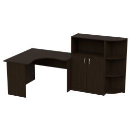 Комплект офисной мебели КП-10 цвет Венге