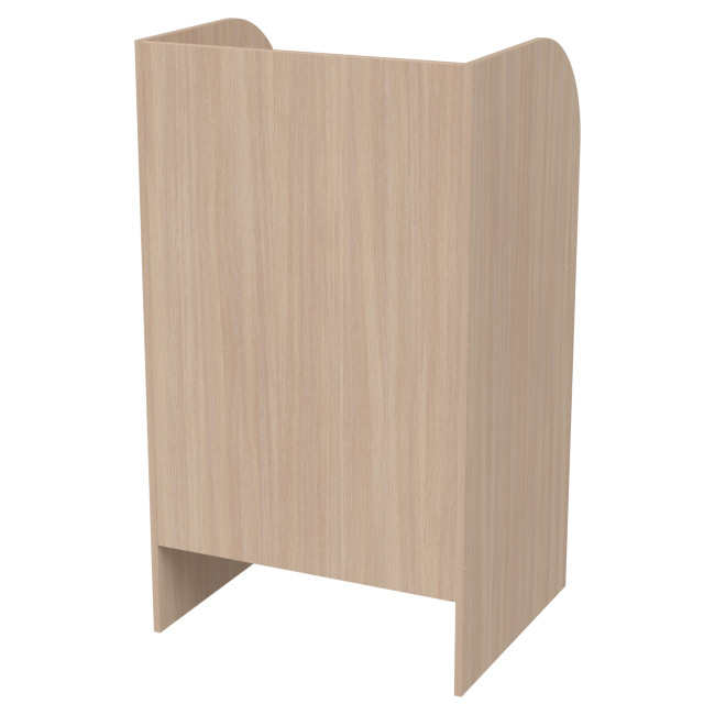 Компьютерный стол СК цвет Дуб Молочный 70/60/124 см