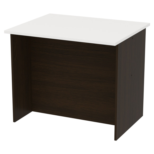 Переговорный стол СТСЦ-8 цвет венге + белый 90/73/76 см